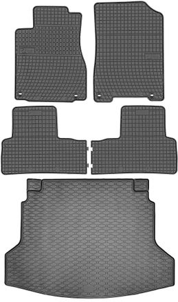 OEM Juego De Alfombrillas De Goma Para Coche Y Alfombrilla Para Maletero Para Honda Cr-v Iv Suv (de Octubre De 2012 A Septiembre De 2018)