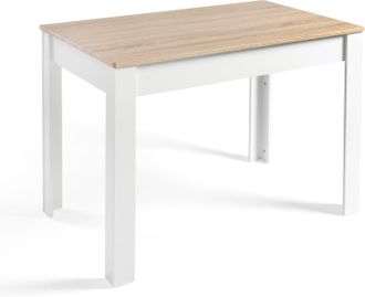 Dupi Mesa Comedor Aitana 140x80cm Taupe-blanco
