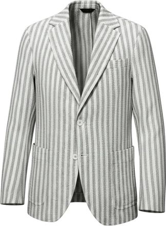 Circolo 1901 Cn 5302 Linnen Blazer - Heren - Blazers - Wit - L - Linnen - Jassen