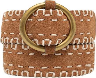 Sessun Tisao Su Riem - Dames - Riemen - Bruin - M - Su&egrave;de - Accessoires