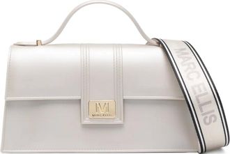 Marc Ellis logo-appliqu&eacute; cross-body bag - women - PVC - One Size - Neutrals