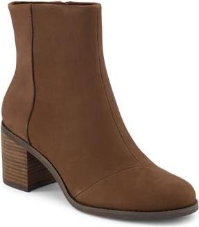 Toms Evelyn Bootie in Dark Brown at Nordstrom Rack, Size 9.5