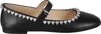 Mach & Mach Audrey Ballerinas - Dames - Ballerinas - Zwart - 37 EU - Leer - Schoenen