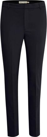 Inwear Slim-fit broek - Dames - Slim Fit Broeken - Blauw - 2XL - Leer - Broeken
