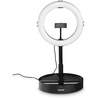 Hama Led Luz Anular Spotlight Foldup 102 Ii Negro