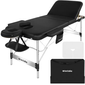 TecTake Massage Table Ko Tao in Black