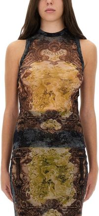 Jean Paul Gaultier Tank Médaillon Top
