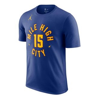Nike Jordan NBA Denver Nuggets Statement Edition T-Shirt Rush Blue DV5770-496