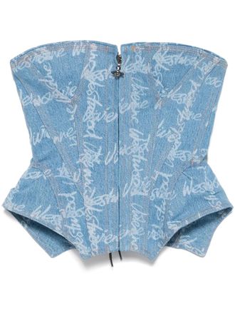 Vivienne Westwood Cobrax corset - Blue