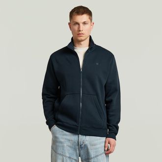G-Star Premium Core Track Sweaterjack - Donkerblauw - Heren