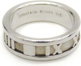 Tiffany & Co. Silver Silver 925 Band Ring (Pre-Owned)