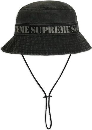 SUPREME Boonie webbing bucket hat - Black