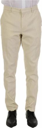 HUGO BOSS Kaito 1 Slim-fit Chinos - Heren - Chinos - Beige - 3XL - Katoen - Broeken