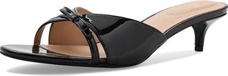 Bandolino Rissie Womens Dress Sandals Black Patent : 9.5 M, Faux Leather