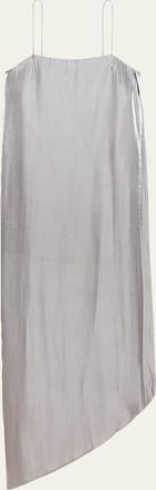 Helmut Lang Fluid Satin Slip Dress