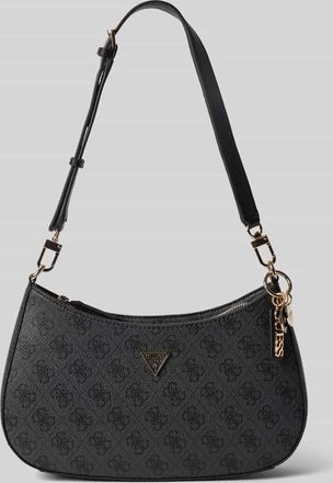 Guess Shoulder Bag mit Logo-Detail Modell Noelle in Anthrazit, Gr&ouml;&szlig;e 1