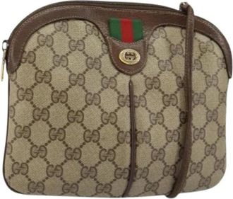 Gucci Pre-owned Cross Body Bag - Dames - Vintage Schoudertas - Beige - ONE Size - Vintage
