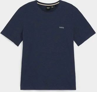 BOSS Mens Solid stretch lounge T-shirt
