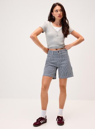 Dickies Womens Striped carpenter short