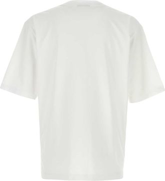 Dsquared2 Mens White Cotton Oversize T-Shirt Exterior