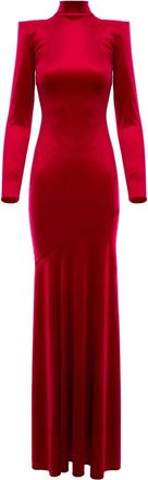 V:PM ATELIER Abito lungo Iris - Rosso