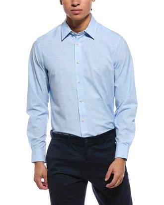 Report Collection 4-Way Printed Woven Sport Shirt