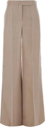 Max Mara Broeken, Dames, Roze, S, Wijde broek
