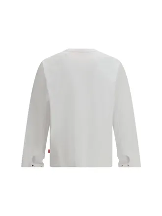 Diesel T-Kristian Long-Sleeve T-Shirt - White