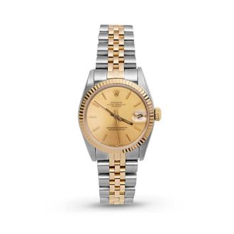 Rolex Pre-owned Rolex Datejust Automatic Champagne Dial Ladies Watch 68273 CSJ
