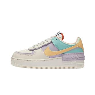 Nike Fitness, Dames, Veelkleurig, 38 1/2 EU, Leer, Air Force 1 Shadow