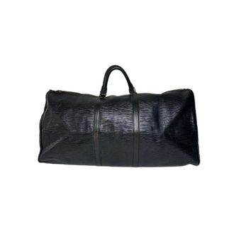 Louis Vuitton Pre-owned Weekend Bags, unisex, Black, Size: ONE SIZE Pre-owned Epi Keepall 60