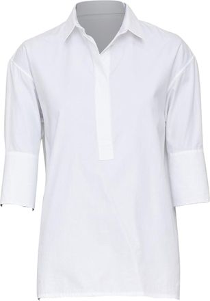 Jil Sander 2020 7 Days Friday White Poplin Tailored Shirt