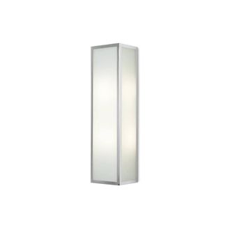 Netlighting Flow 2 Light Bathroom Wall Light Chrome IP44 E27 Special Offer in Grey