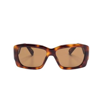 Jacquemus Sunglasses, female, Brown, ONE SIZE, Animalier Tinted Sunglasses
