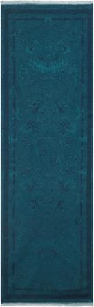 Etro Sciarpa a fiori jacquard - Blu