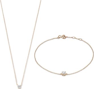 Isabel Bernard Accessoires, Dames, Roze, ONE Size, Cadeau dIsabel Gift Set met Zirkonia