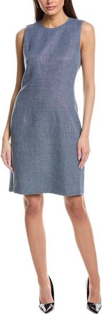 Lafayette 148 New York Harpson Wool & Linen-Blend Sheath Dress