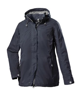 Stoy Outdoorjacke STOY STS 11 WMN JCKT, Damen, Gr. 46, blau (navy), Oberstoff: 100% Polyester, Futter: 100% Polyester, Jacken Outdoorjacke, Wasserdichte, a
