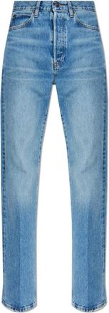 Frame Denim Jeans met vintage-effect - Dames - Regular Fit Jeans - Blauw - W30 - Denim - Jeans