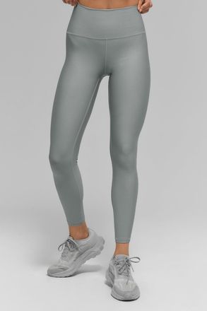 Alo | 7/8 High-Waist Airlift Legging in Lunar Grey, Size: Medium