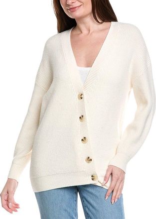 525 america Evelyn Asymmetrical Luxe Oversized Cardigan