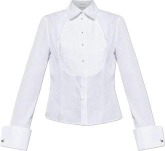 Alexander McQueen Mujer, Blusas y Camisas, Blanco, Talla: XS