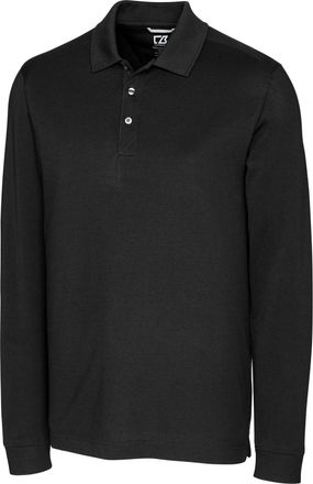 Cutter & Buck Advantage Eco Tri-Blend Pique Mens Long Sleeve Polo