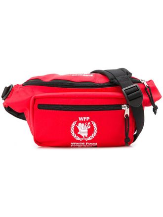 Balenciaga World Food Programme waist bag - Red