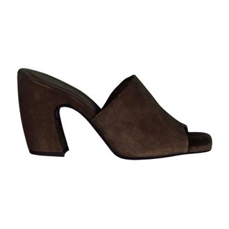 Cortana Schoenen, Dames, Bruin, 38 EU, Leer, Janis Heeled Mule