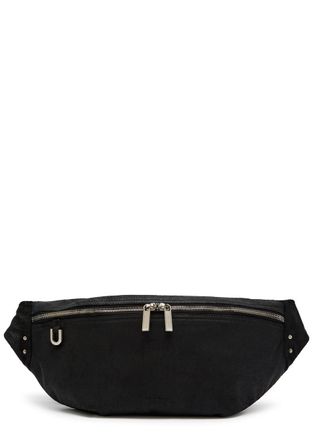 Rick Owens Leather Bumbag - Black - One Size