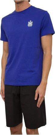 Dirk Bikkembergs Hombre, Camisetas, Azul, Talla: S