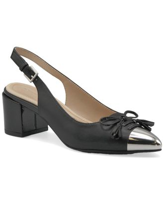 Adrienne Vittadini Fern Leather Pump