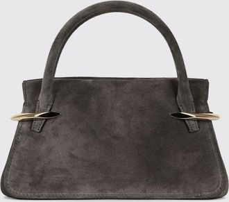 Givenchy Borsa mini Pinch in pelle di vitello scamosciata con forma svasata