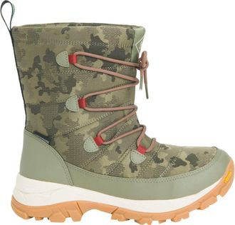 The Original Muck Boot Company Womens Arctic Ice Nomadic Sport AGAT Thermal Waterproof Wellington, Green, 5